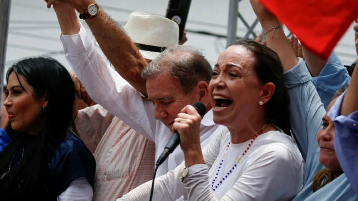 María Corina Machado le dice a Trump que gobierno de González Urrutia