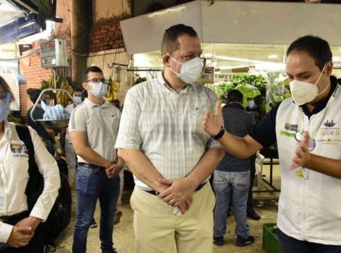 Las secretarías de Gobierno y Desarrrollo Social y Económico estuvieron presentes en la visita de control e inspección. / Foto: Cortesía