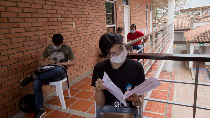 El ente quiere llegar a 5.600 estudiantes beneficiados del programa de bilingüismo y 300 alumnos de inglés certificados en el nivel B1. / Foto: Alfredpo Estévez