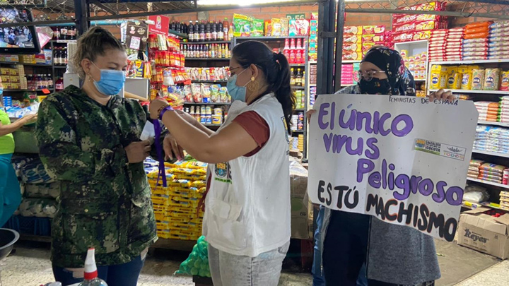 La actividad se cumplió en Cenabastos 