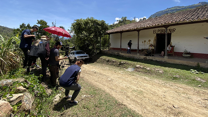 El cortometraje es dirigido por Yosman Serrano Lindarte. Foto: Cortesía