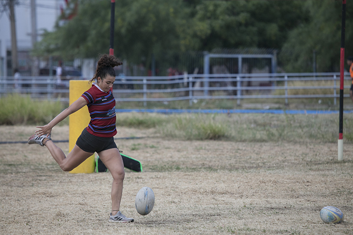 Celine Juliana Cadavid hace parte del sistema Tucán, base datos de deportistas que están en la órbita de la selección Colombia de rugby. Foto: @juanpcohen