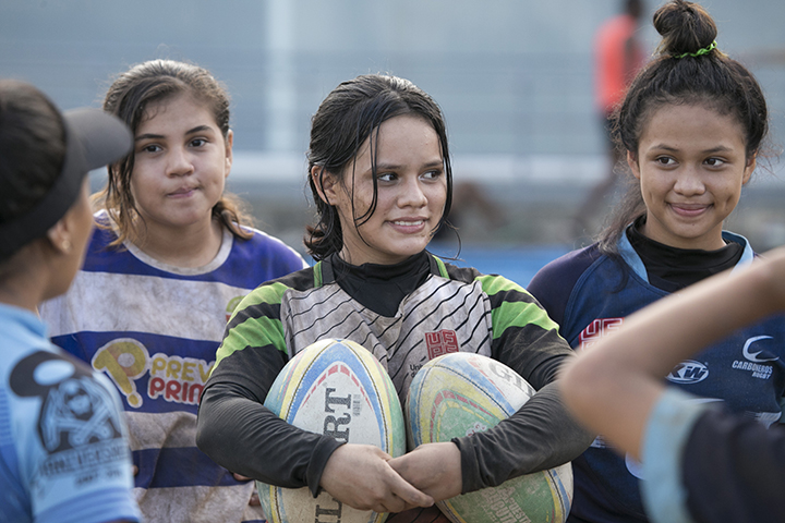 Diana Mendoza, 14 años, es de las menores mas aguerridas en este deporte. Foto: @juanpcohen