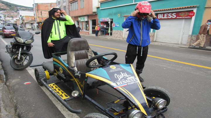 Listos para la carrera.