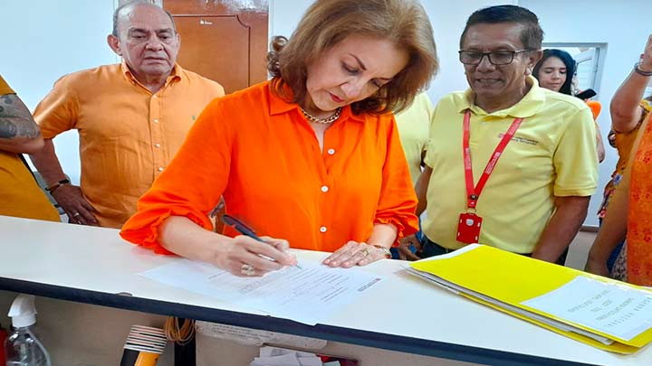 Sandra Ortega Sierra, número 7 en el tarjetón / La Opinión 