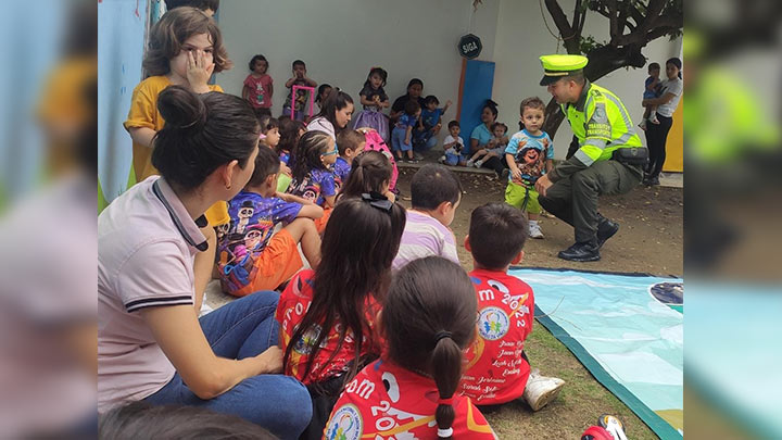 Fueron 50 niños y niñas los que participaron de esta actividad./Foto: cortesía