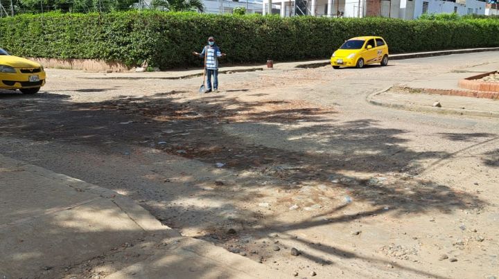 Se espera que la ruta del asfalto llegue al sector San Juanito. 