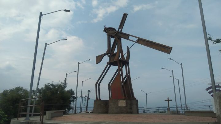 Monumento del Nazareno, en el barrio Antonia Santos. 