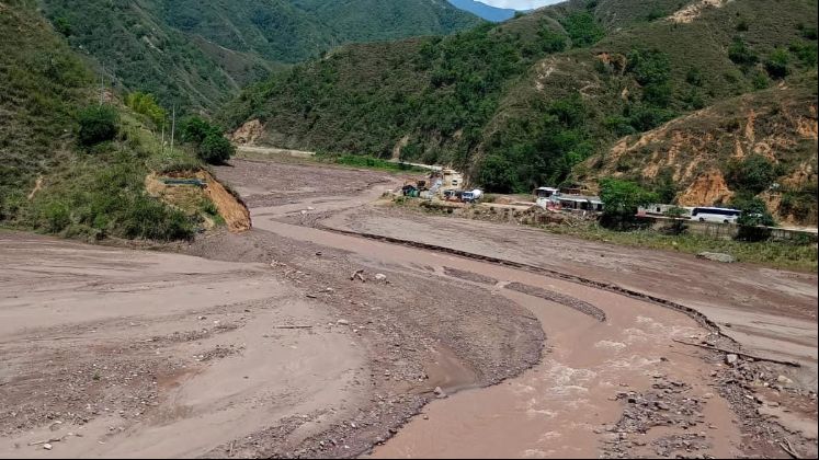 El tramo más crítico se encuentra en la carretera Ocaña-Cúcuta. Piden celeridad con los trabajos./ Foto: Cortesía/ La Opinión 