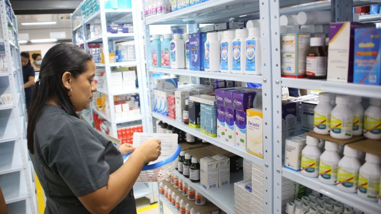 En todas las sedes se entregan medicamentos tanto a usuarios del régimen subsidiado como contributivo. / Foto: Carlos Ramírez / La Opinión 