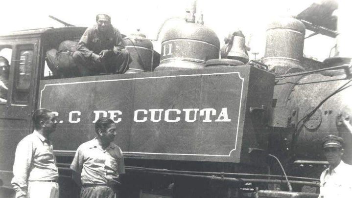 La línea del ferrocarril de Cúcuta fue una de las más importantes en Colombia. / Foto: Cortesía.