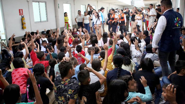 Los niños tendrán un espacio amplio en este Colegio, el cual cuenta con 28 salones. / Foto: Carlos Ramírez / La Opinión 