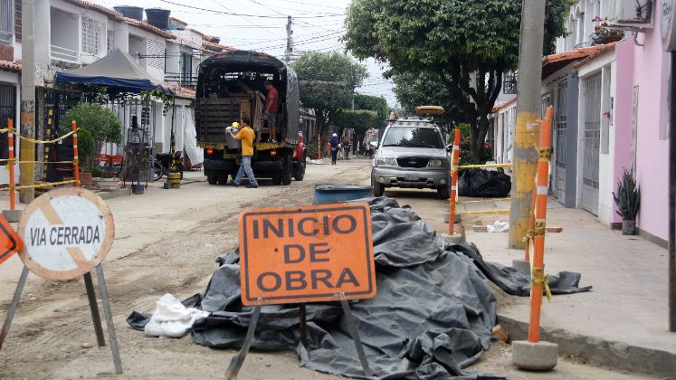 Obras de reposición de acueducto