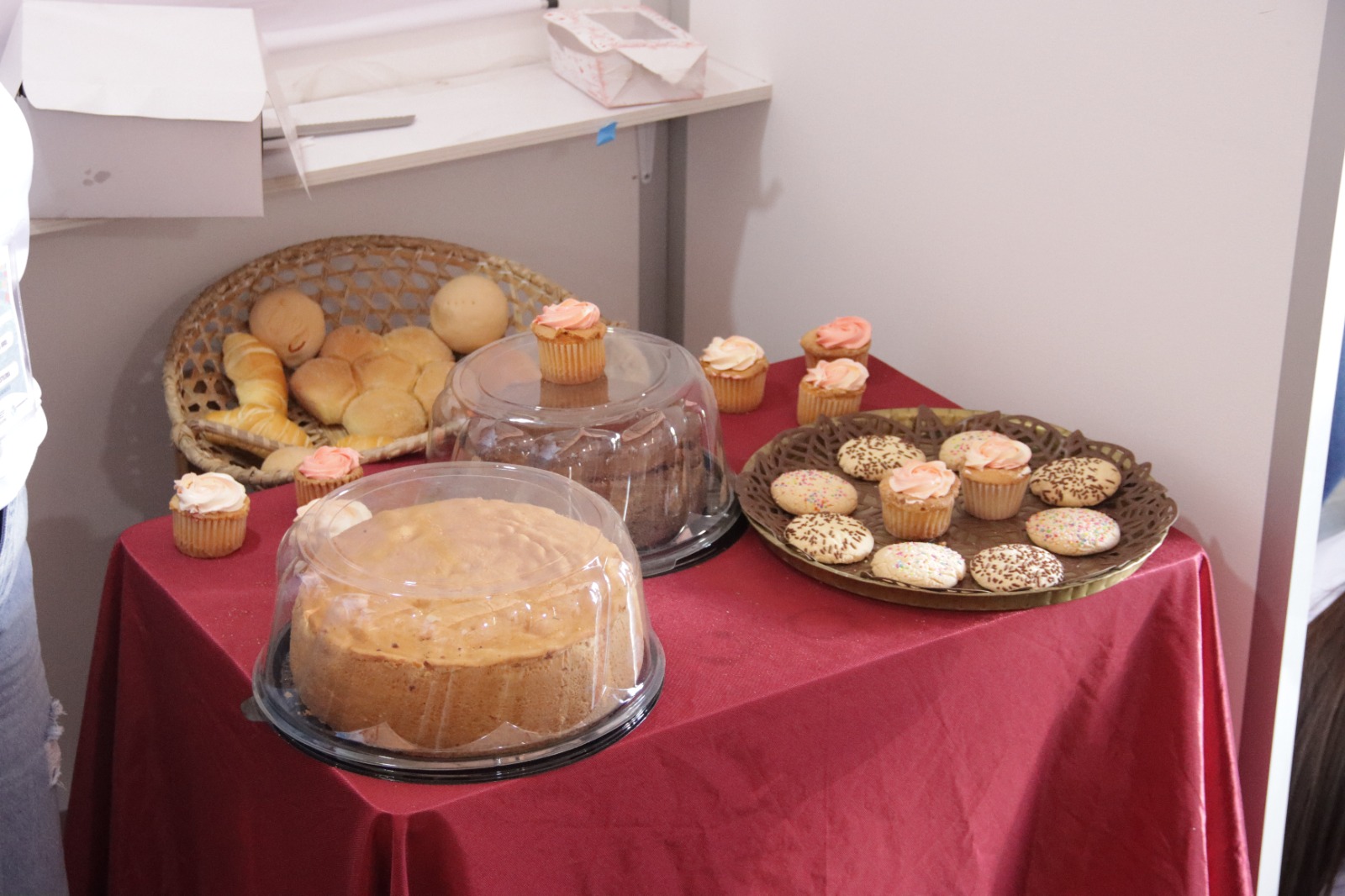 La panadería como uno de los exponentes de la feria de emprendimientos