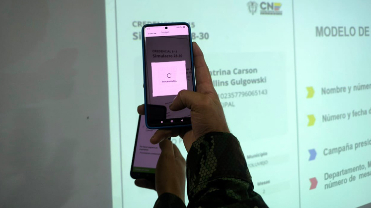 Se adelantan simulacros electorales y hacer seguimiento a los componentes tecnológicos del proceso.