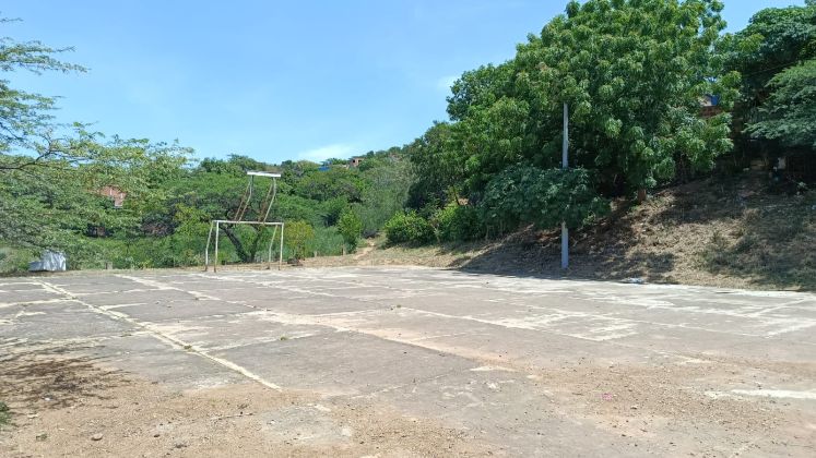 La cancha de Las Margaritas necesita mejoramiento
