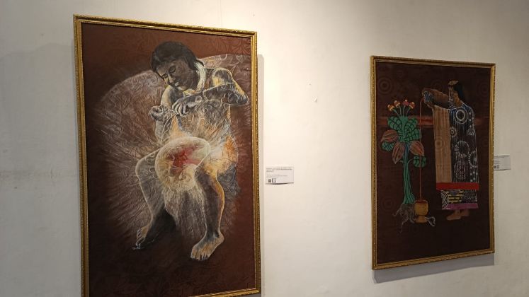 Parte de la exposición también se presentó en Medellín
