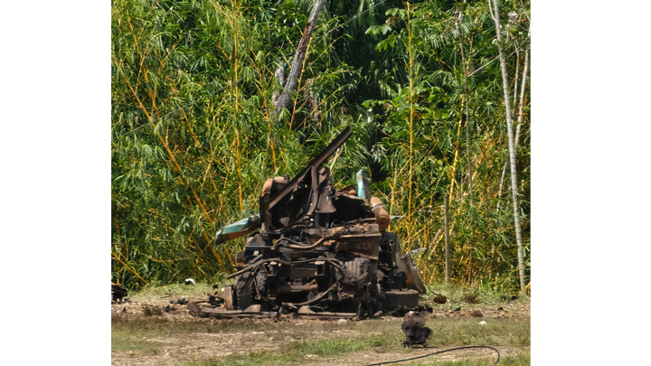 Las autoridades confirmaron que el atentado fue con carro bomba.