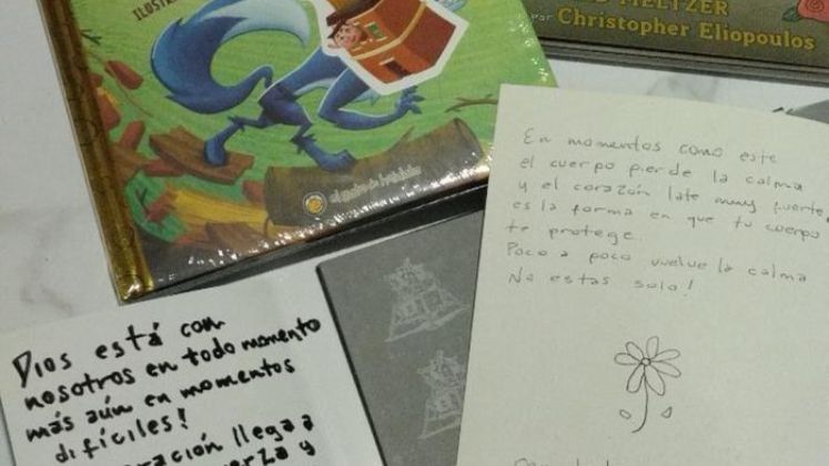 Los peluches estarán acompañados de mensajes alentadores