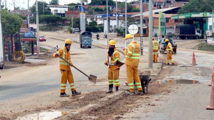 La mayoría de los reportes corresponden a material de arrastre sobre las vías