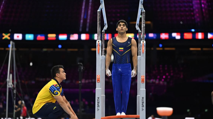 Los gimnastas cucuteños también disputarán la final de barra fija en Rotterdam, donde buscarán subir al podio mundial.