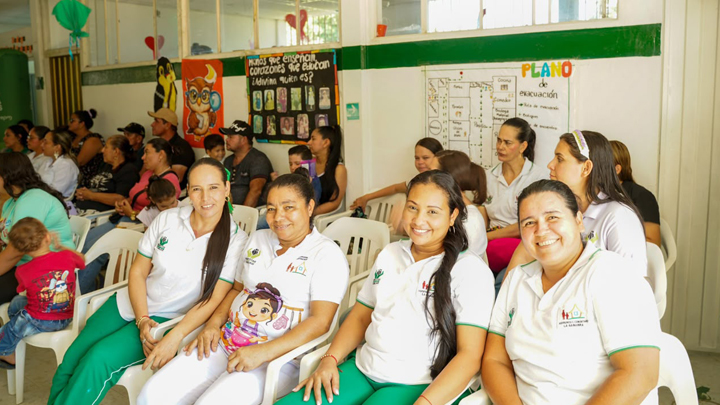 Maestras de los CDI Semillitas de La Esperanza y Solecitos en Tibú