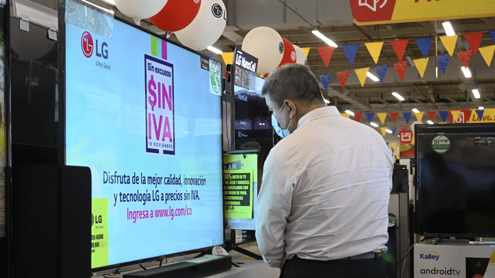 Tercer día sin IVA
