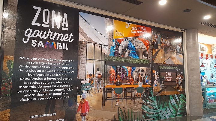 Sambil San Cristóbal estrena nueva Zona Gourmet con la que esperan recibir a turistas propios y colombianos. Fotos Anggy Polanco La Opinión. 