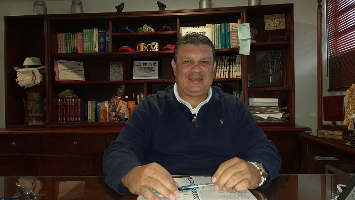 Edgar Medina, presidente de la Asociación de ganaderos del estado Táchira. Foto Anggy Polanco /La Opinión