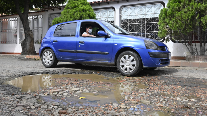 Huecos en Cúcuta