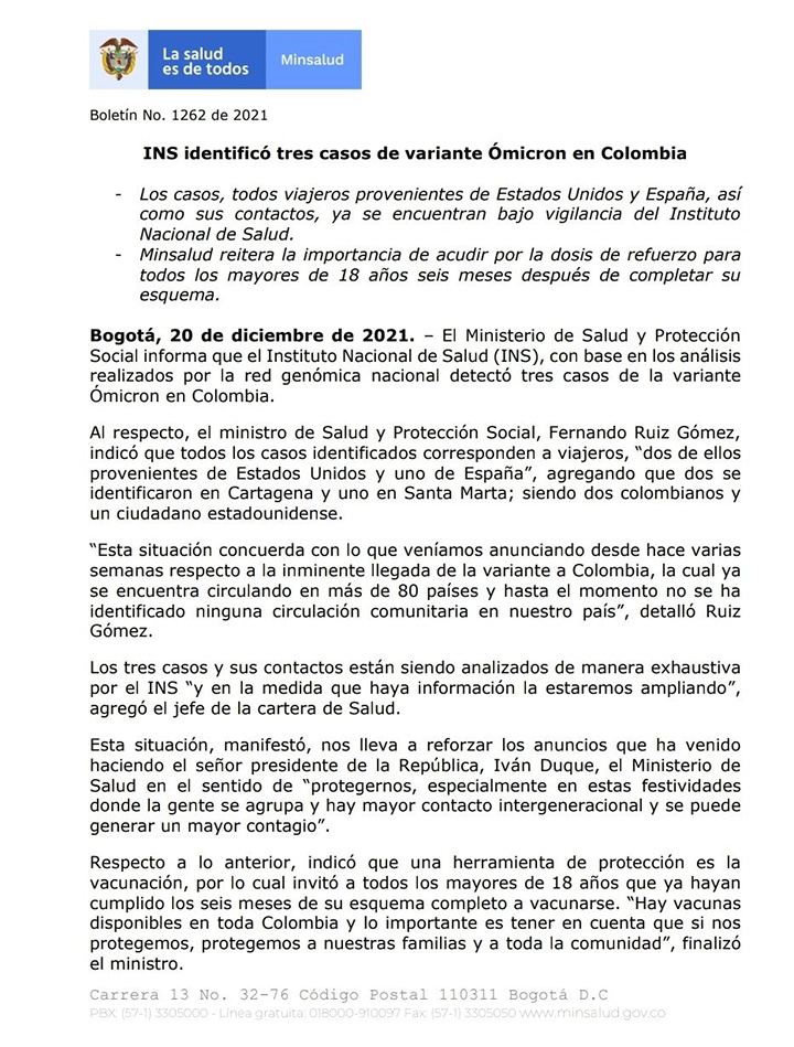 Variante Omicrón