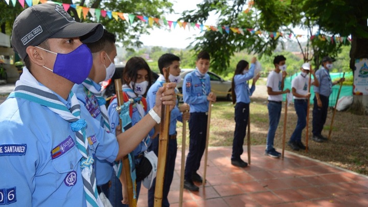 Niños cucuteños son los 'guardianes' del medio ambiente./Foto: cortesía