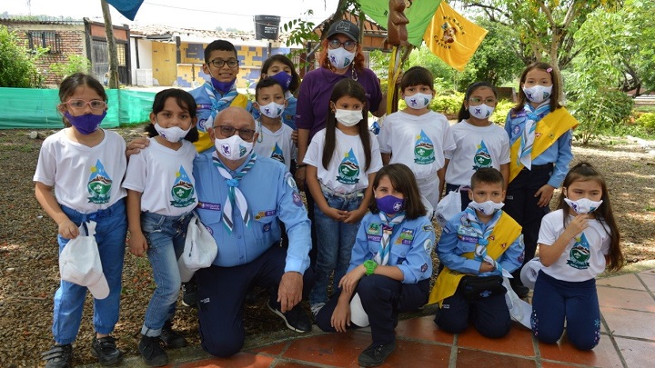 Niños cucuteños son los 'guardianes' del medio ambiente./Foto: cortesía