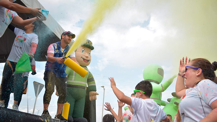 Este domingo, las calles de Cúcuta se pintarán de color./Cortesía
