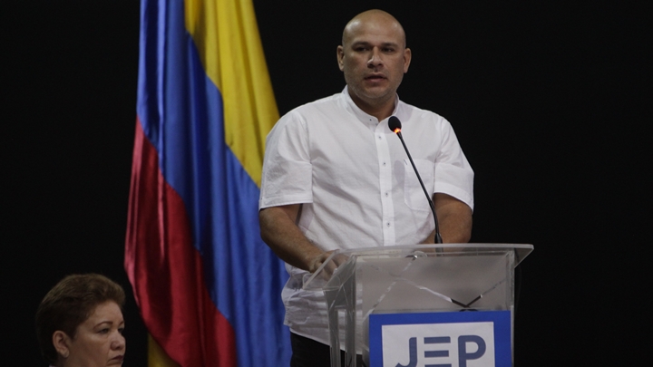 Sargento segundo (r) Sandro Pérez Contreras.