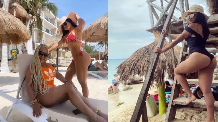 Mila y su hermana se daban una vida de lujos.