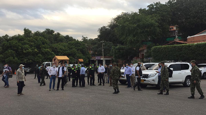 rueda de prensa