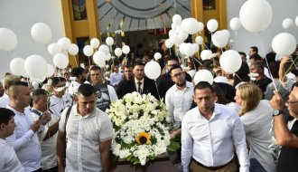 Sentida despedida dio Cúcuta al periodista Cristian Hernando Herrera/Foto Cortesía