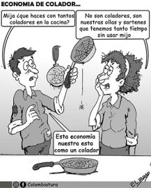 Economía de colador