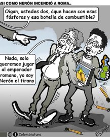 Así como Nerón incendió a Roma