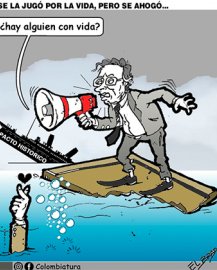 Se la jugó por la vida, pero se ahogó