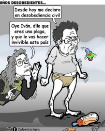 02-07-26 - Caricatura , Niños desobedientes.