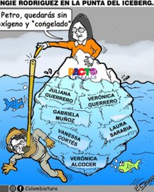 Angie Rodriguez en la punta del Iceberg