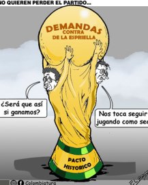 No quieren perder el partido...