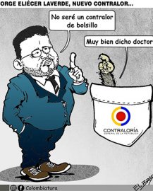 Jorge Eliécer Laverde, nuevo contralor
