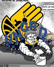 16-08-26 - Caricatura, El desastre de Javier Pava.