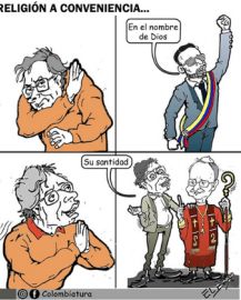 Religión a conveniencia...