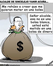 El alcalde de Sincelejo Yahir Acuña