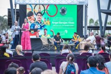 El reconocimiento a Ángel Barajas se realizó en la plazoleta principal del Centro Comercial Jardín Plaza Cúcuta / Foto Cortesía