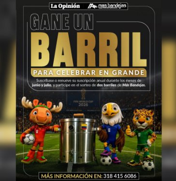 Concurso de barriles, La Opinión 2026.
